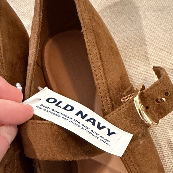 Old Navy Chestnut Mary Jane Ballet Flats/NWT/10 - Picture 7 of 15